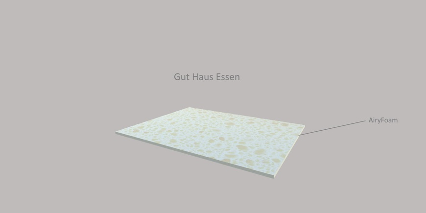 Тонкий матрац-топпер Gut Haus Essen / Гут Хаус Ессен 70х190 см